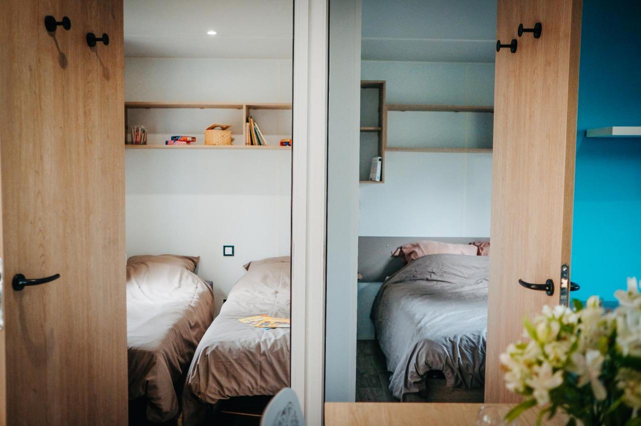 Mobil Home Xxl 4 Chambres - Camping Les Jardins Du Morbihan Monterblanc ภายนอก รูปภาพ